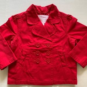 Gymboree Red Cotton Jacket